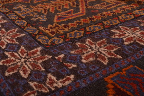 Kilim Brown Hand Knotted 410 X 810 Area Rug 100-109189 Image 12