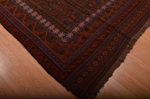 Kilim Brown Hand Knotted 410 X 810 Area Rug 100-109189 Image 8