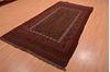 Kilim Brown Hand Knotted 410 X 810 Area Rug 100-109189 Thumb 2