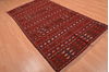 Kilim Red Hand Knotted 48 X 92 Area Rug 100-109190 Thumb 6