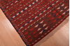Kilim Red Hand Knotted 48 X 92  Area Rug 100-109190 Thumb 7
