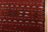Kilim Red Hand Knotted 48 X 92 Area Rug 100-109190 Thumb 8