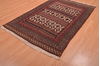 Kilim Red Hand Knotted 46 X 73  Area Rug 100-109192 Thumb 2