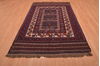 Kilim Blue Hand Knotted 50 X 85  Area Rug 100-109193 Thumb 3