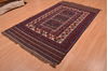 Kilim Blue Hand Knotted 50 X 85  Area Rug 100-109193 Thumb 4