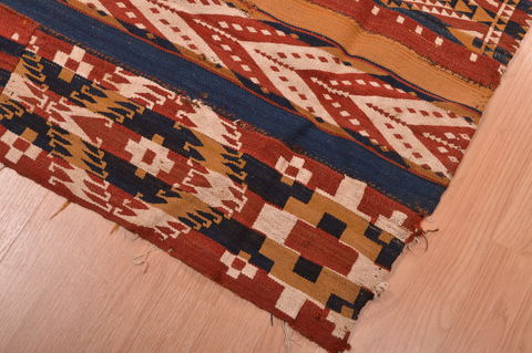 Kilim Red Flat Woven 64 X 106 Area Rug 100-109195 Image 5