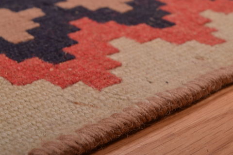 Kilim Blue Flat Woven 67 X 99 Area Rug 100-109196 Image 10