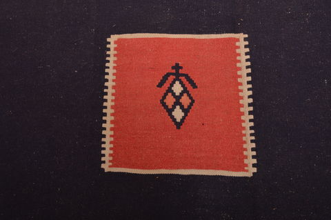 Kilim Blue Flat Woven 67 X 99 Area Rug 100-109196 Image 9