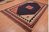 Kilim Blue Flat Woven 67 X 99  Area Rug 100-109196 Thumb 5