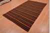 Kilim Brown Runner Flat Woven 411 X 103  Area Rug 100-109197 Thumb 5