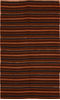 Kilim Brown Runner Flat Woven 411 X 103 Area Rug 100-109197 Thumb 0