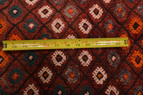Kilim Red Hand Knotted 60 X 711 Area Rug 100-109198 Image 11