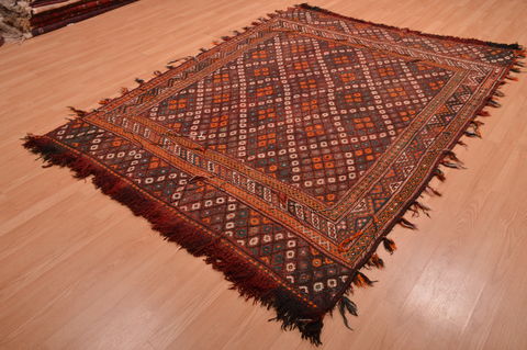 Kilim Red Hand Knotted 60 X 711 Area Rug 100-109198 Image 13
