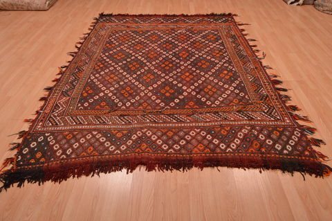 Kilim Red Hand Knotted 60 X 711 Area Rug 100-109198 Image 3
