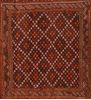 Kilim Red Hand Knotted 60 X 711 Area Rug 100-109198 Thumb 0
