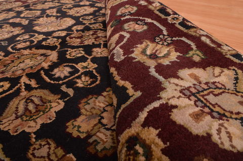 Jaipur Black Hand Knotted 31 X 49 Area Rug 100-109199 Image 10
