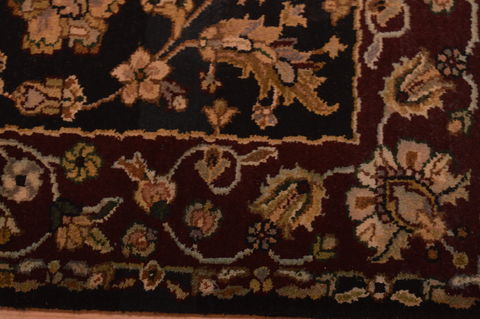 Jaipur Black Hand Knotted 31 X 49 Area Rug 100-109199 Image 8