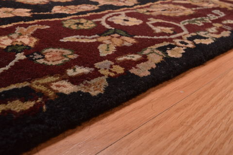 Jaipur Black Hand Knotted 31 X 49 Area Rug 100-109199 Image 9