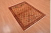 Abadeh Beige Hand Knotted 36 X 51  Area Rug 100-109200 Thumb 3
