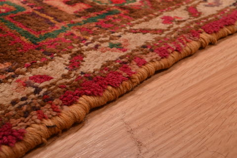 Abadeh Brown Hand Knotted 35 X 511 Area Rug 100-109201 Image 11