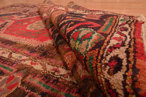 Abadeh Brown Hand Knotted 35 X 511 Area Rug 100-109201 Image 12