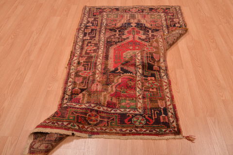 Abadeh Brown Hand Knotted 35 X 511 Area Rug 100-109201 Image 13