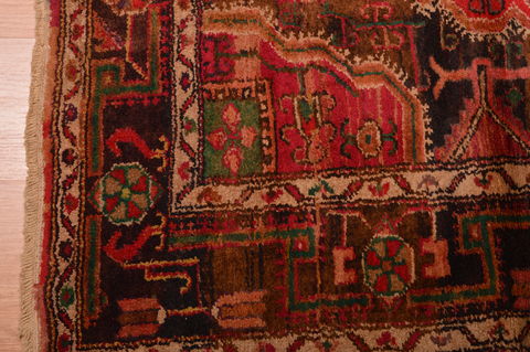 Abadeh Brown Hand Knotted 35 X 511 Area Rug 100-109201 Image 8