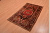 Abadeh Brown Hand Knotted 35 X 511  Area Rug 100-109201 Thumb 2