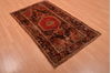 Abadeh Brown Hand Knotted 35 X 511  Area Rug 100-109201 Thumb 3
