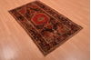 Abadeh Brown Hand Knotted 35 X 511 Area Rug 100-109201 Thumb 3