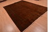 Tabriz Brown Hand Knotted 73 X 91  Area Rug 100-109202 Thumb 3