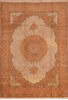 Mood Beige Hand Knotted 68 X 95  Area Rug 100-109203 Thumb 0