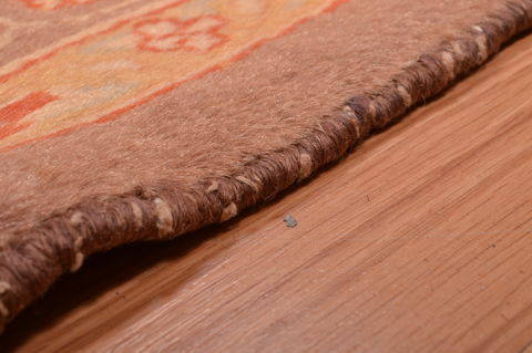 Kashan Orange Hand Knotted 68 X 94 Area Rug 100-109207 Image 11