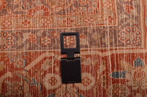 Kashan Orange Hand Knotted 68 X 94 Area Rug 100-109207 Image 13