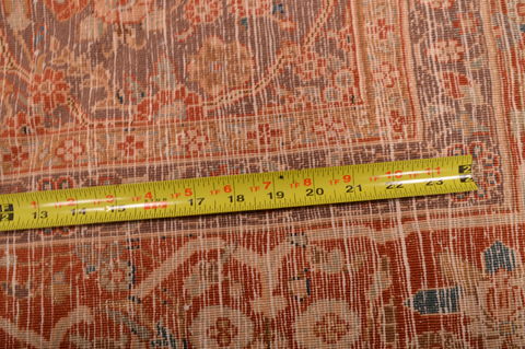 Kashan Orange Hand Knotted 68 X 94 Area Rug 100-109207 Image 15