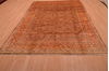 Kashan Orange Hand Knotted 68 X 94  Area Rug 100-109207 Thumb 1