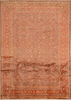 Kashan Orange Hand Knotted 68 X 94  Area Rug 100-109207 Thumb 0