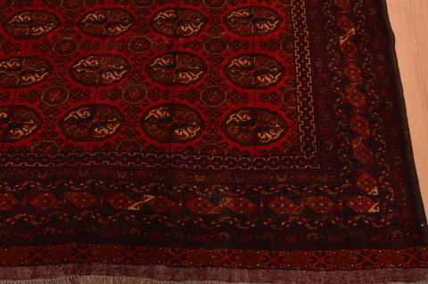 Khan Mohammadi Red Hand Knotted 65 X 811 Area Rug 100-109209 Image 11