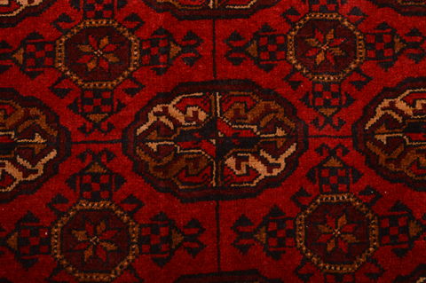 Khan Mohammadi Red Hand Knotted 65 X 811 Area Rug 100-109209 Image 12