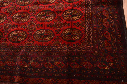 Khan Mohammadi Red Hand Knotted 65 X 811 Area Rug 100-109209 Image 8