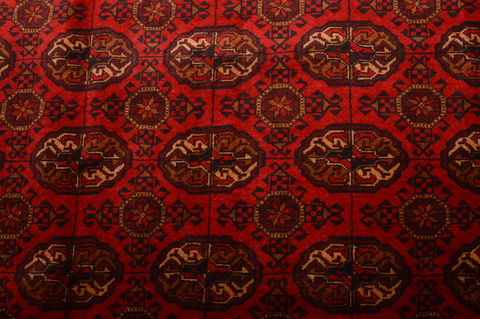 Khan Mohammadi Red Hand Knotted 65 X 811 Area Rug 100-109209 Image 9