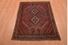 Shahre Babak Red Hand Knotted 35 X 49  Area Rug 100-109211 Thumb 1