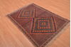 Afshar Brown Hand Knotted 39 X 52  Area Rug 100-109212 Thumb 3
