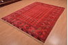 Khan Mohammadi Red Hand Knotted 70 X 96  Area Rug 100-109214 Thumb 2