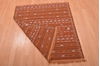 Kilim Brown Square Flat Woven 38 X 310  Area Rug 100-109215 Thumb 11