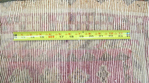 Gabbeh Orange Hand Knotted 35 X 61 Area Rug 100-109218 Image 11