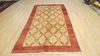 Gabbeh Orange Runner Hand Knotted 51 X 104  Area Rug 100-109220 Thumb 1