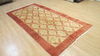 Gabbeh Orange Runner Hand Knotted 51 X 104  Area Rug 100-109220 Thumb 3