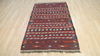 Kilim Red Flat Woven 37 X 60  Area Rug 100-109223 Thumb 1