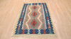 Kilim Blue Flat Woven 36 X 59 Area Rug 100-109224 Thumb 15